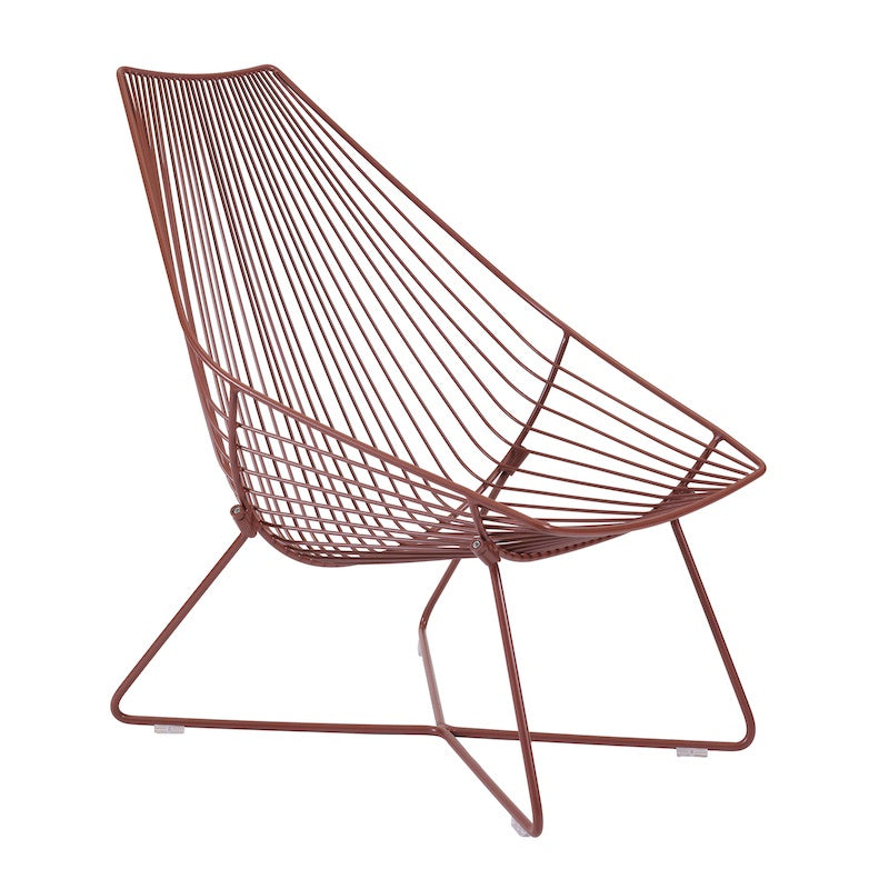 Piha Lounger - Chocolate Red