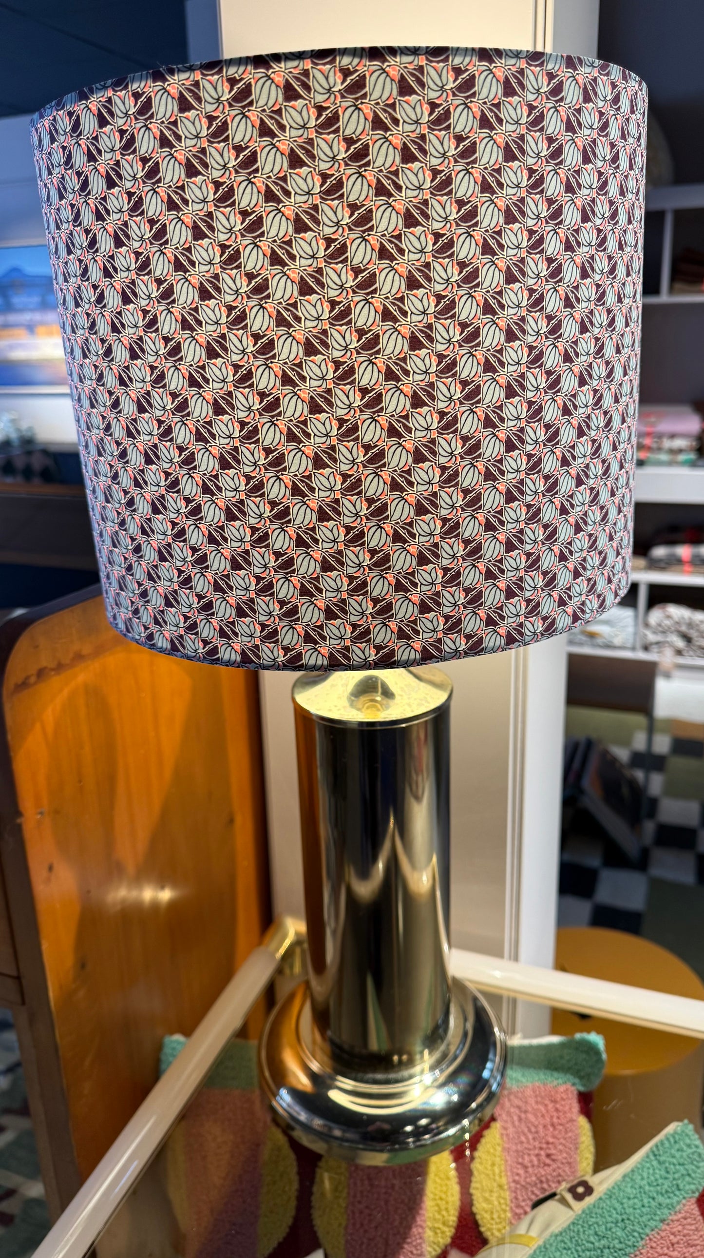 Vintage Brass Table Lamp