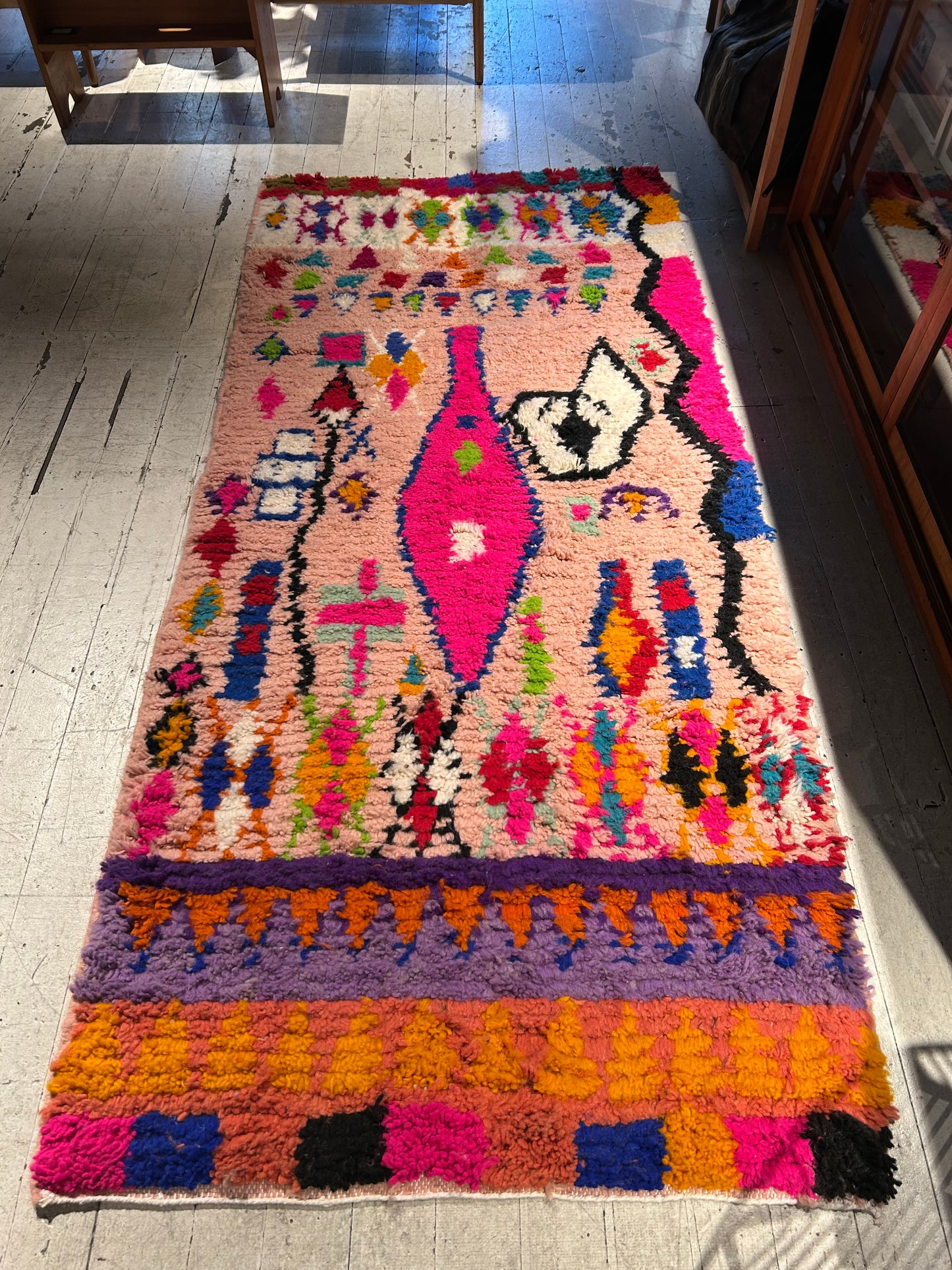 Moroccan Wool Handmade Rug - 1