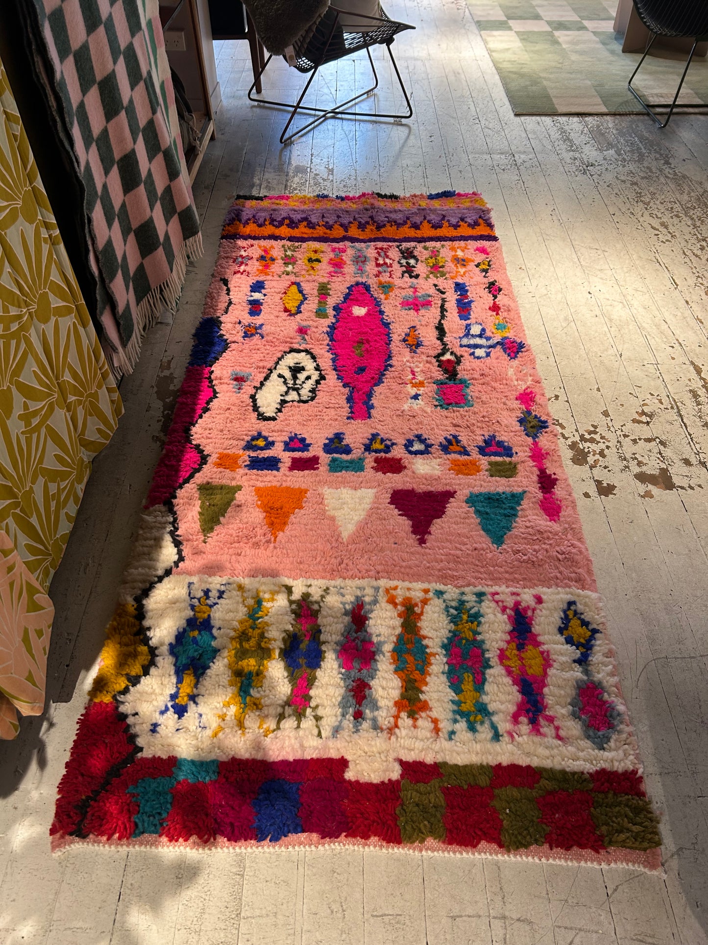 Moroccan Wool Handmade Rug - 2