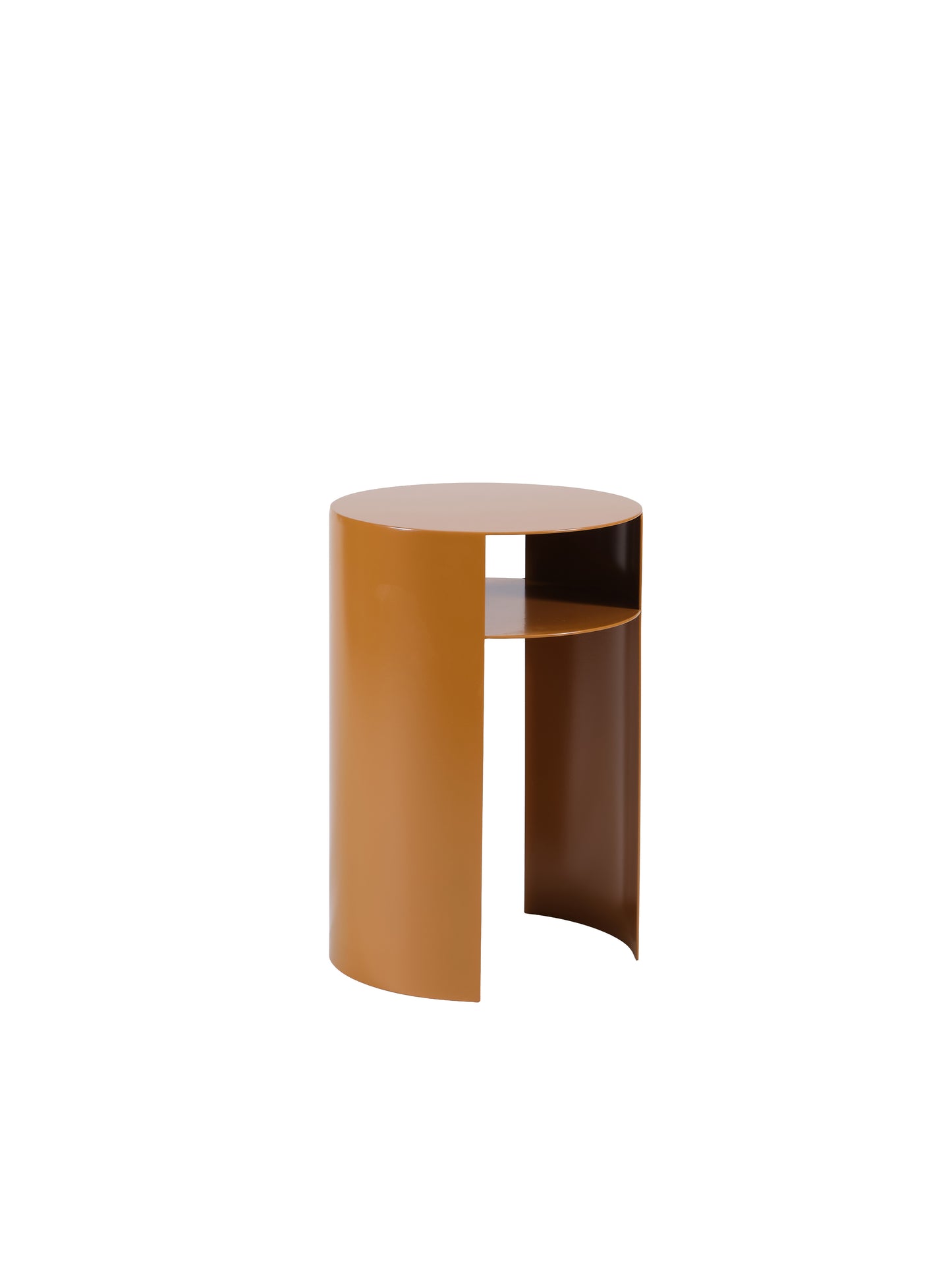 Waipuna Table - Stainless Steel - Toffee