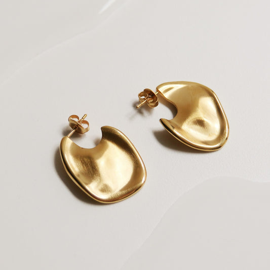 Cala Gold Earrings