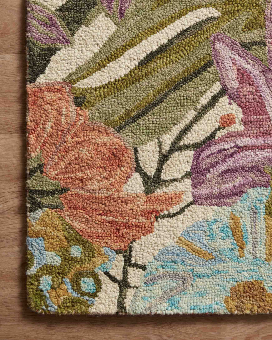 Belladonna Blossom Ivory Multi Rug