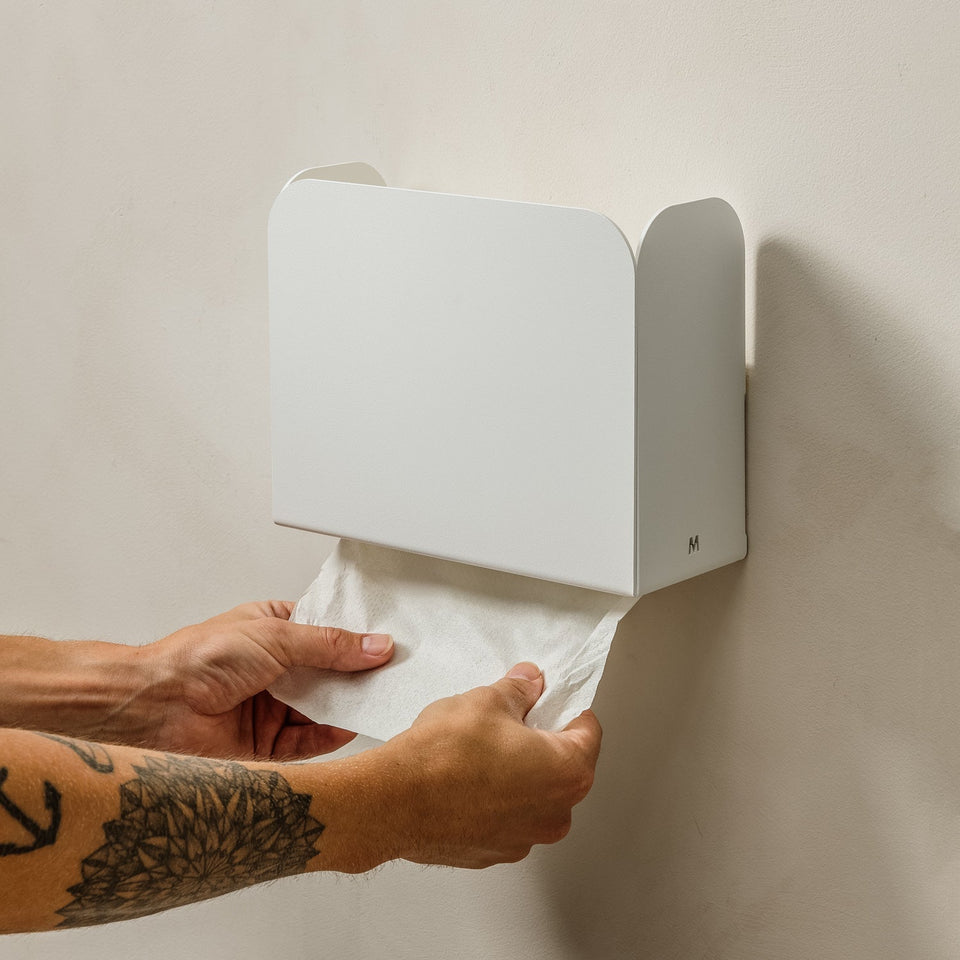 FOLD Paper Towel Dispenser - White
