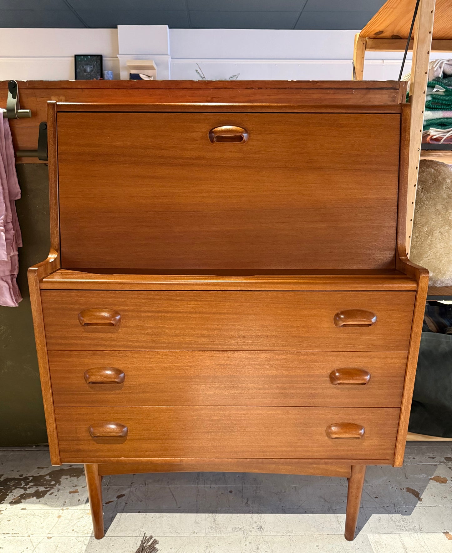 Mid Century Secretary Desk