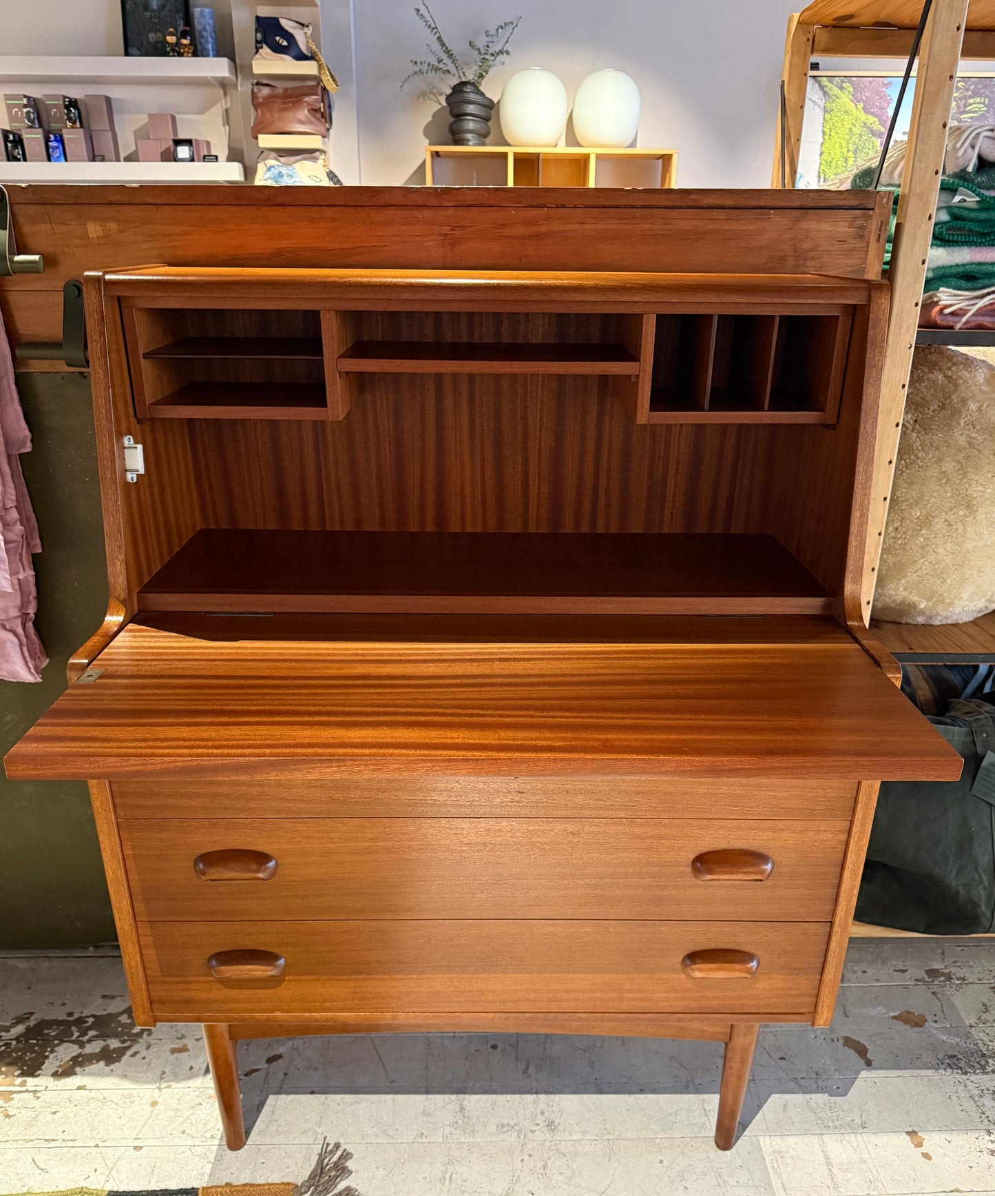 Mid Century Secretary Desk