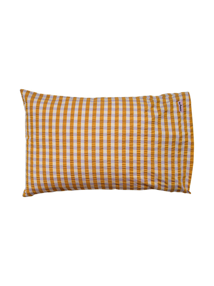 Mango Seersucker Standard Pillowcase Set