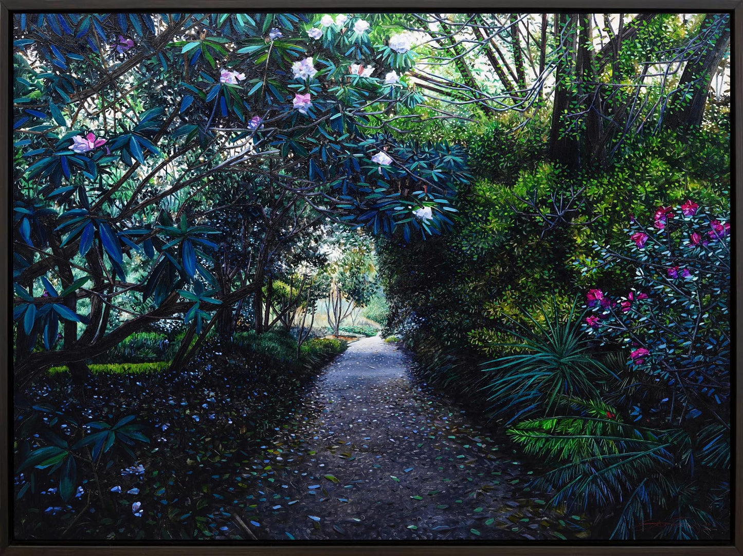 Last Light IX - Dunedin Botanical Gardens (2021) - Limited Edition Canvas Art Print