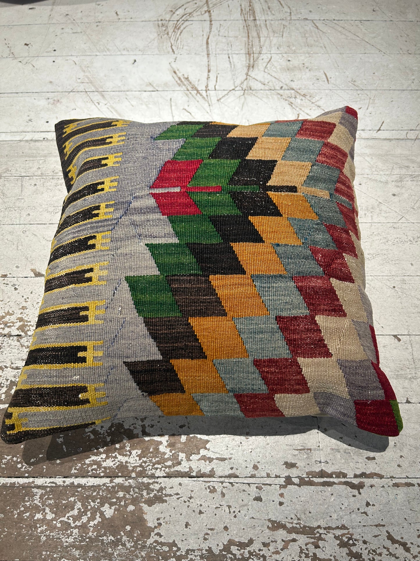 Vintage Kilim Wool Cushions - Bright 2