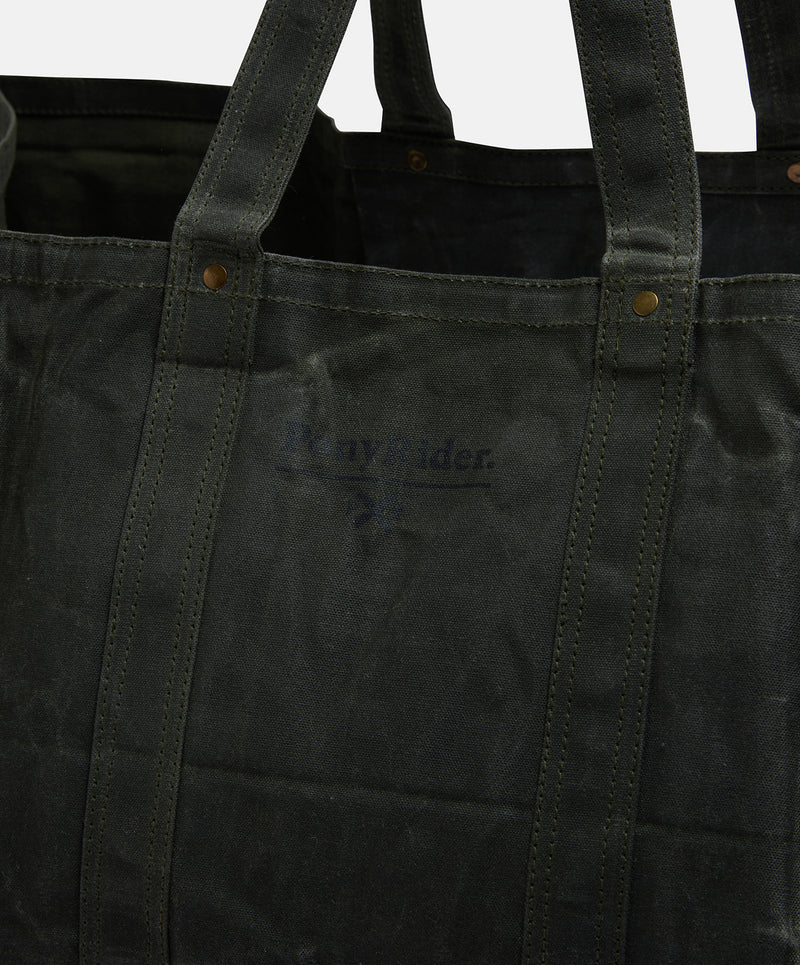 Market Carry All Canvas Tote - Duffle Green