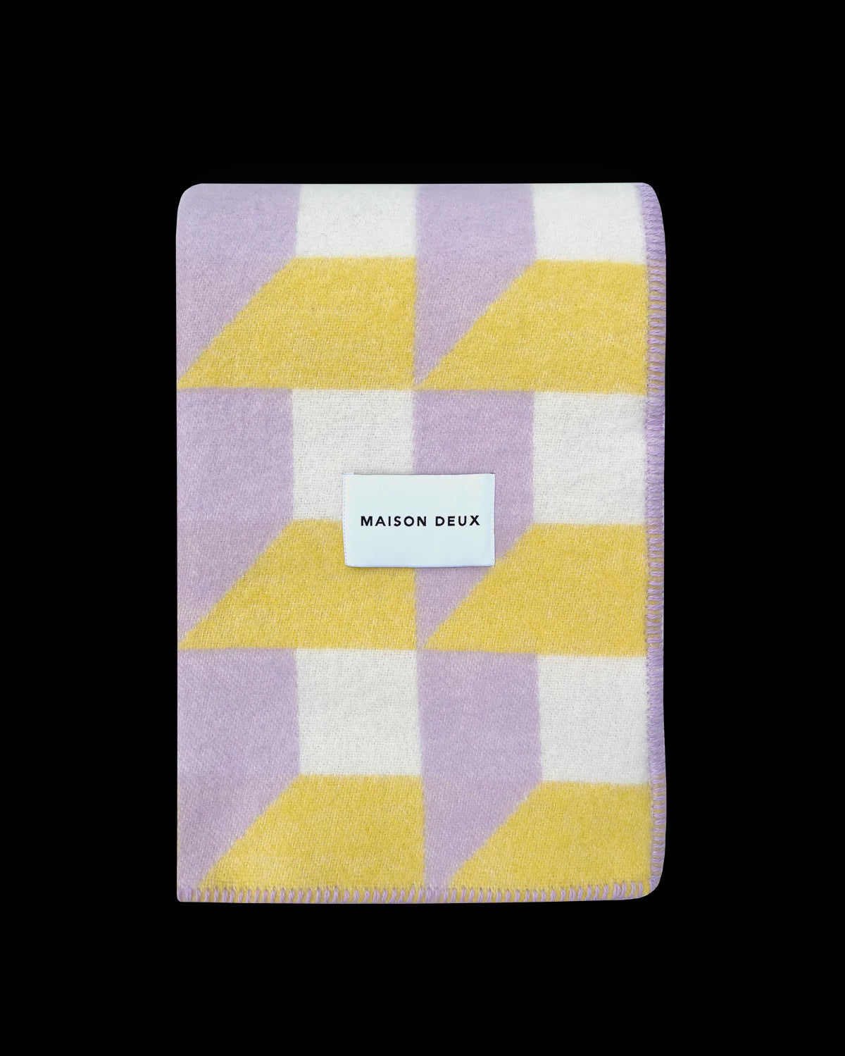Cubics Blanket - Lilac Sun
