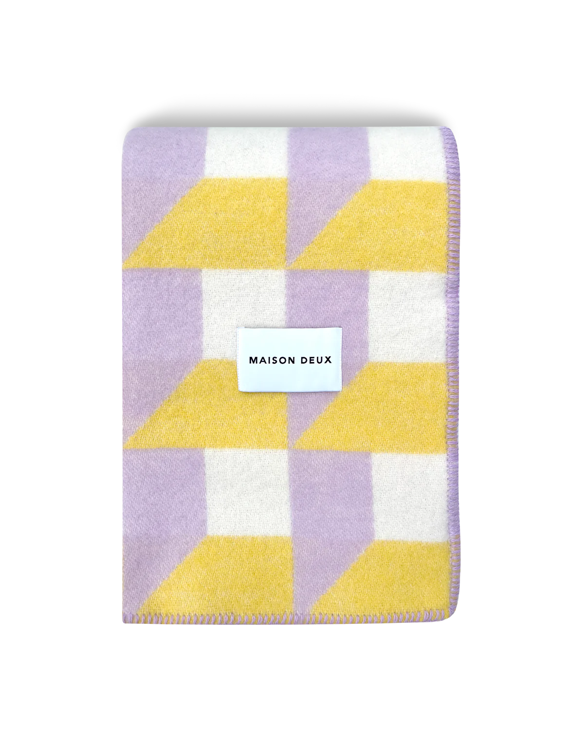 Cubics Blanket - Lilac Sun