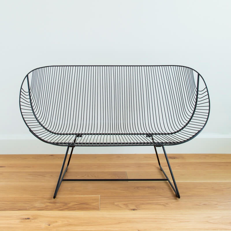 Orere Sofa - Stainless Steel - Black