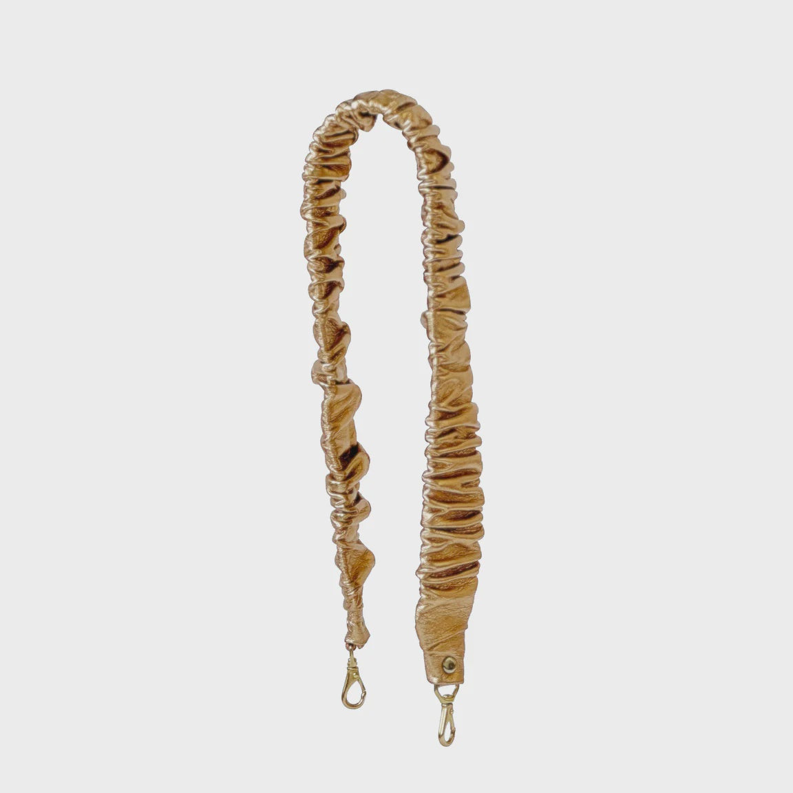 Rouched Strap - Gold