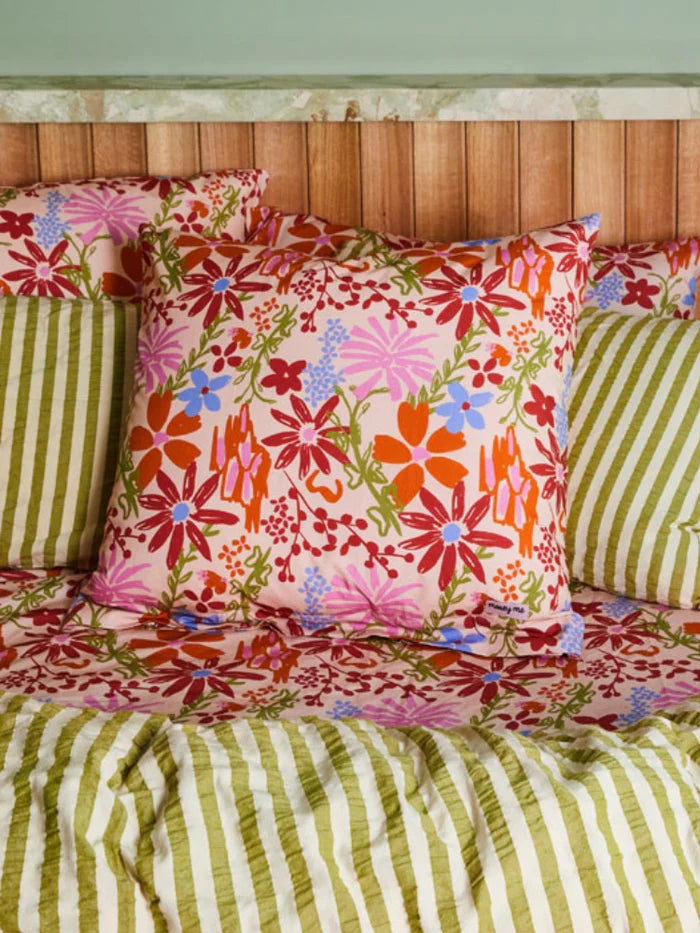 Winter Garden Euro Pillowcase Set