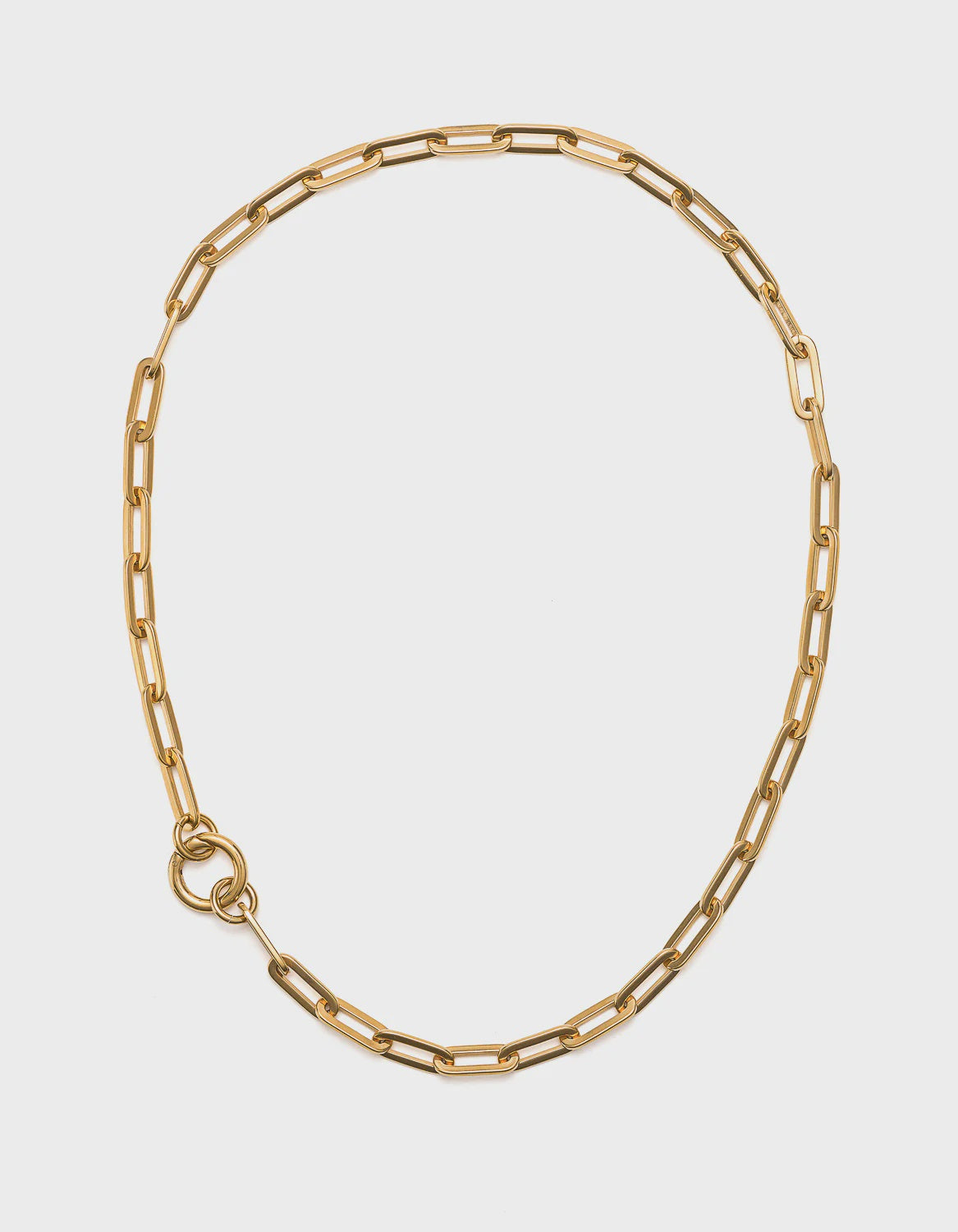 Long Loop Chain - Yellow Gold - Long