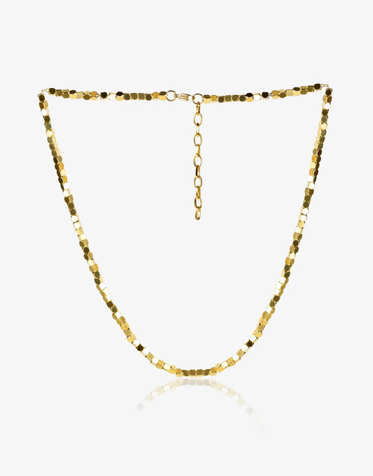 Groove Gold Necklace