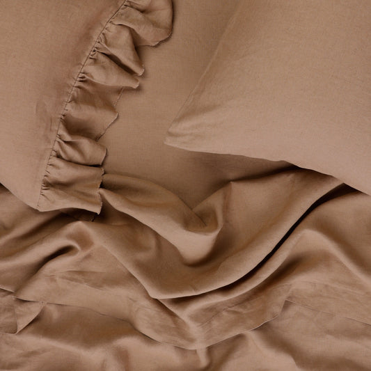 Latte Fitted Sheet