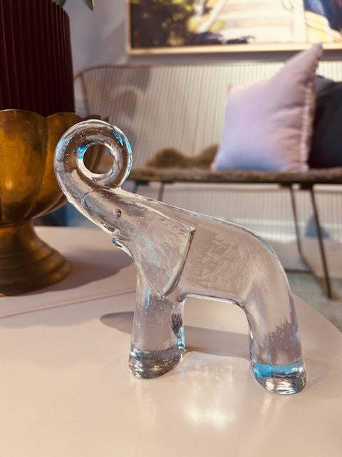 Swedish Crystal Elephant