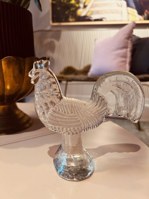 Swedish Crystal Rooster