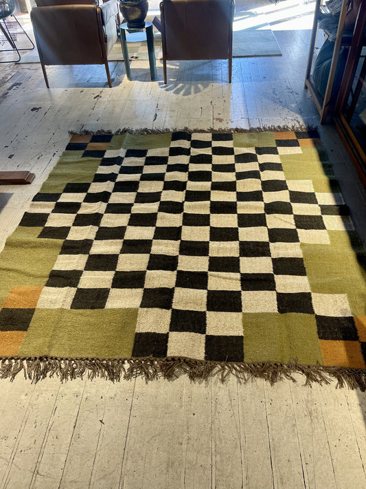 Wool & Jute Kilim Rug