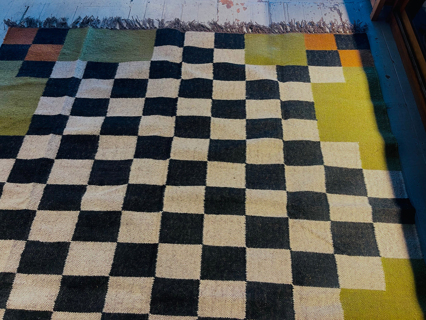 Wool & Jute Kilim Rug