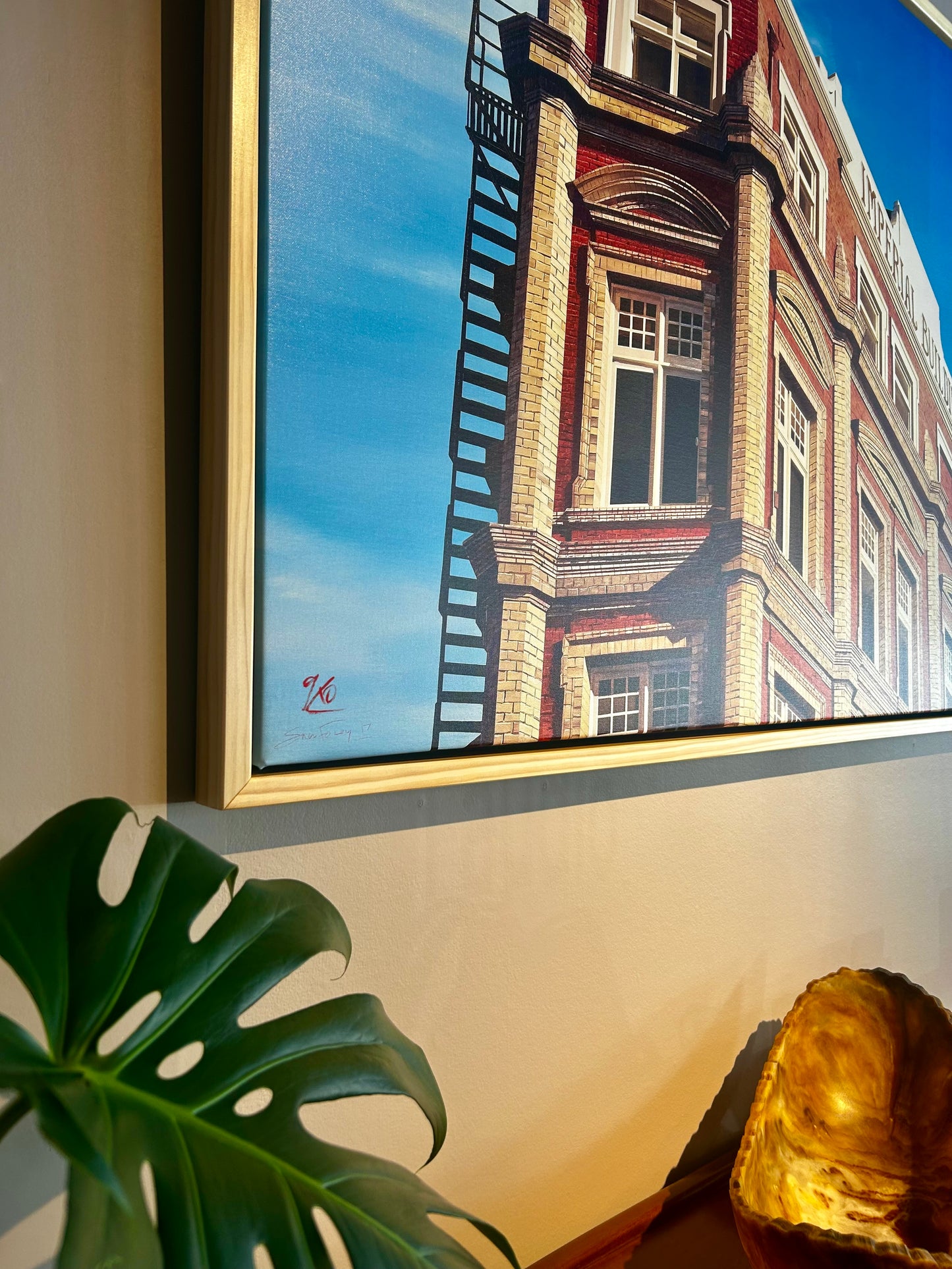 Imperial Buildings (2017) - Limited Edition Canvas Print Art