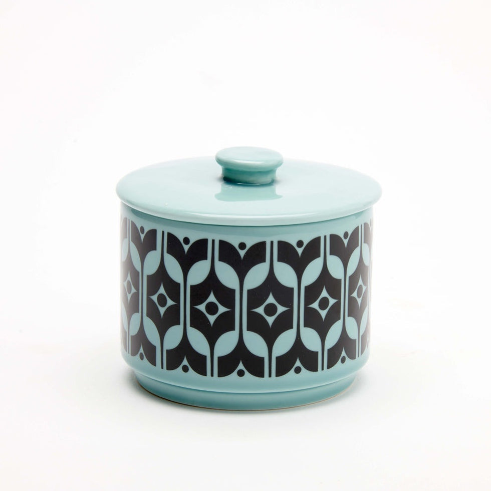 Magpie x Hornsea Lidded Bowl - Heirloom Teal