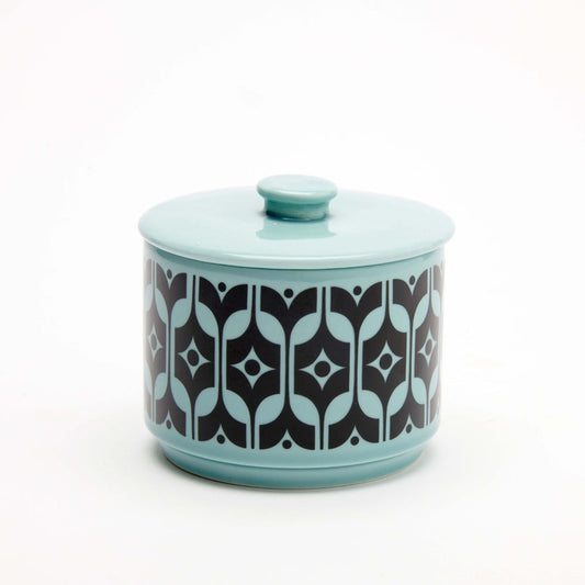 Magpie x Hornsea Lidded Bowl - Heirloom Teal