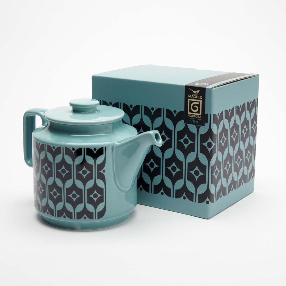 Magpie X Hornsea Teapot - Heirloom Teal