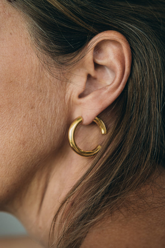 Golden Hoops - MOON