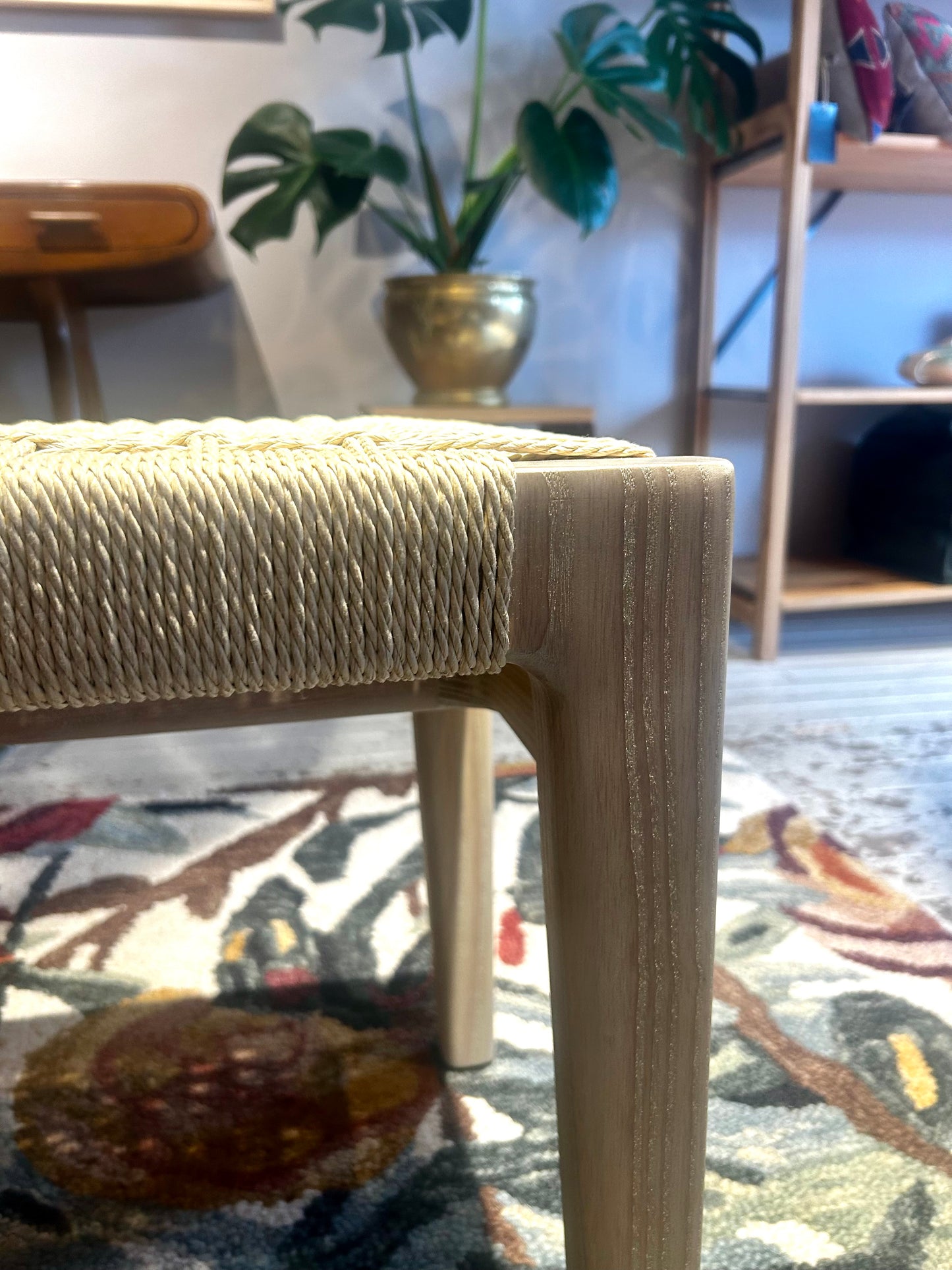 Bermuda Bench Seat - Natural Finish