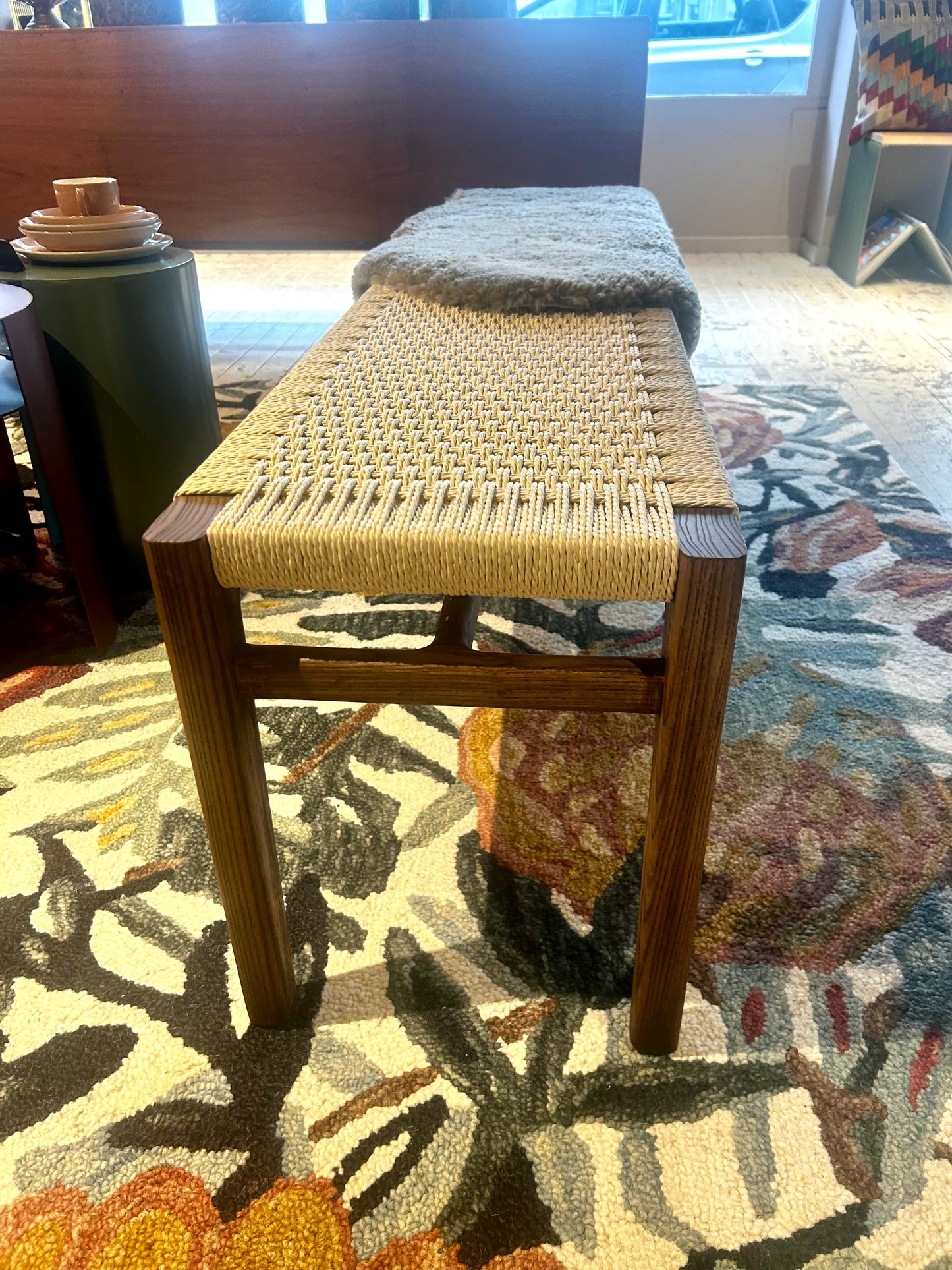 Bermuda Bench Seat - Chocolate Finish
