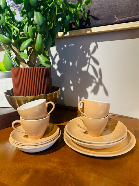 Crown Lynn Tan Set
