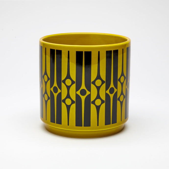 Magpie X Hornsea Plant Pot - Chartreuse Medium