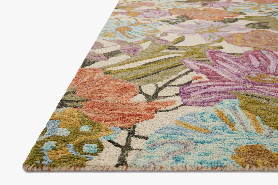 Belladonna Blossom Ivory Multi Rug