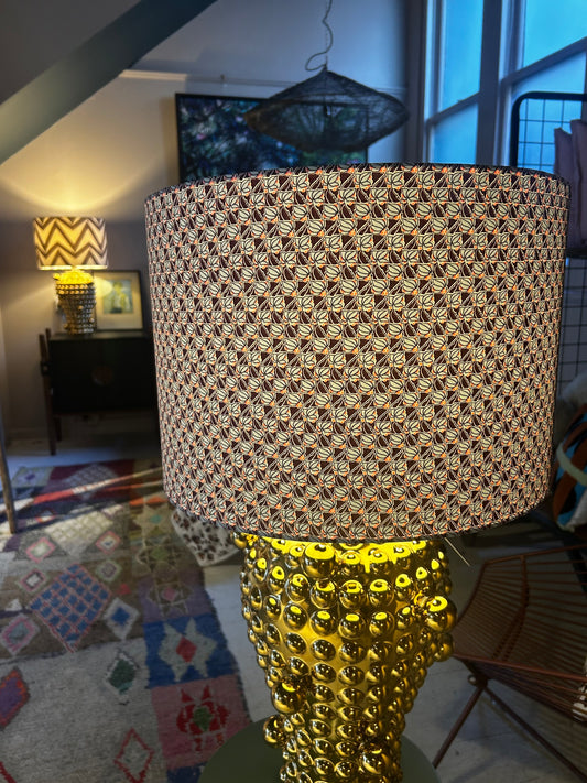 Klein & Blue Drum Lightshade - Liberty