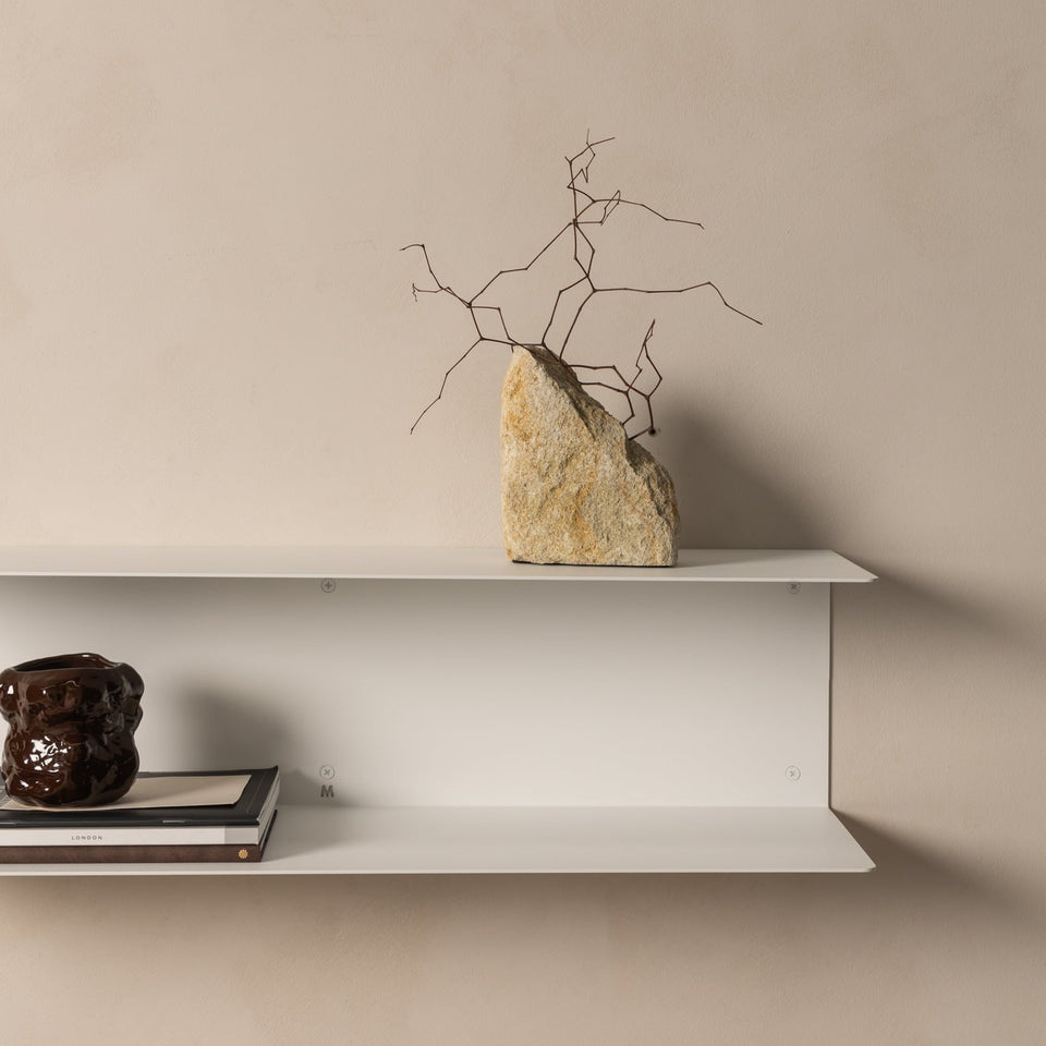 FOLD Double Shelf 700 - White
