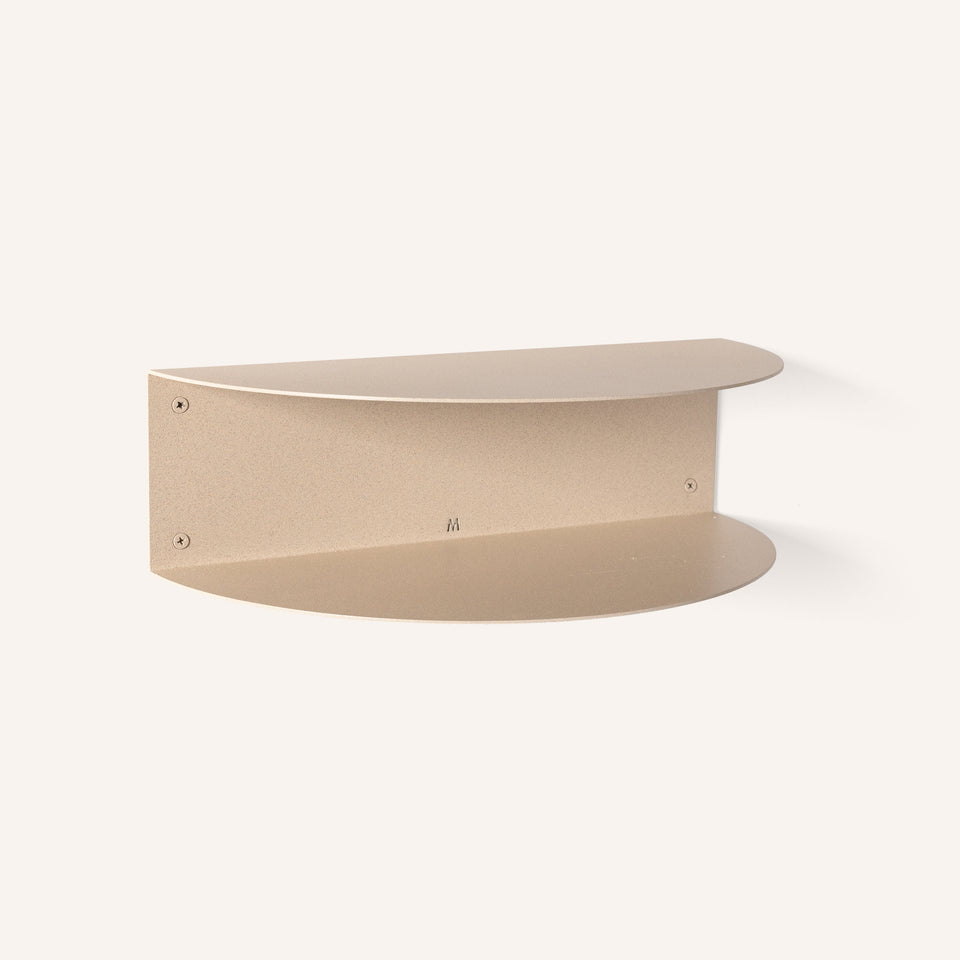 FOLD Bedside Table 400 - Limestone