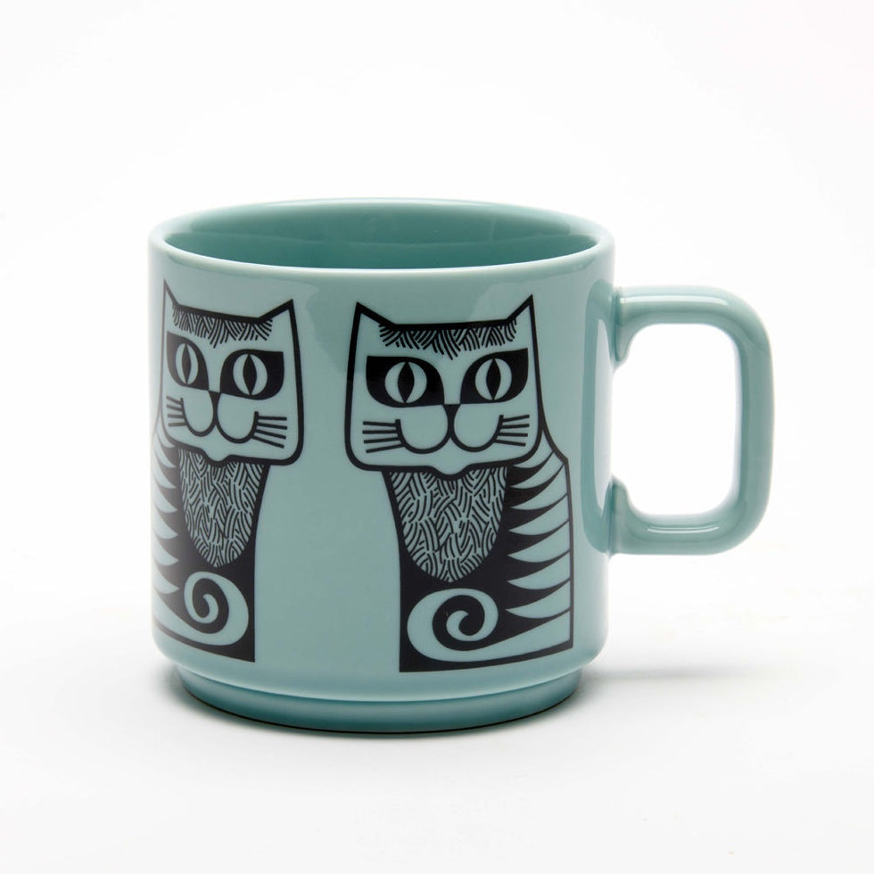 Magpie X Hornsea Mug - Cat Teal