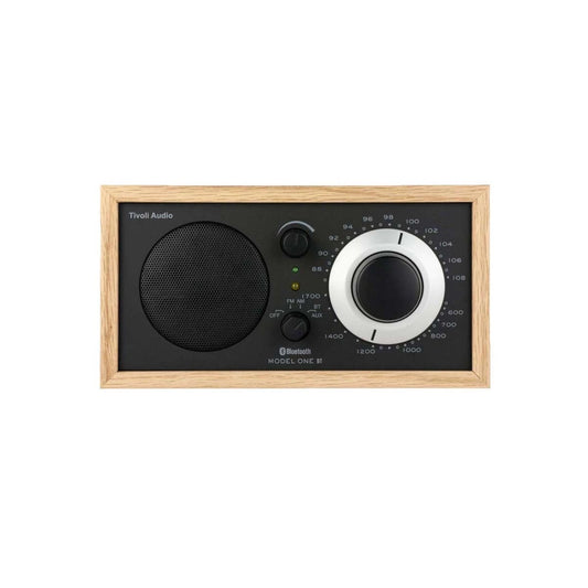 Model One BT AM/FM Bluetooth Table Radio - Oak/Black
