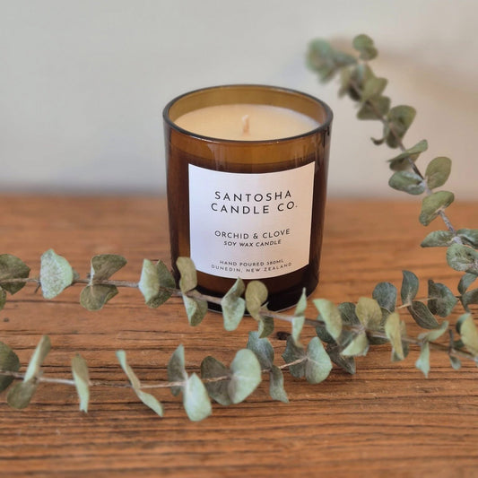 Orchid & Clove Soy Wax Candle