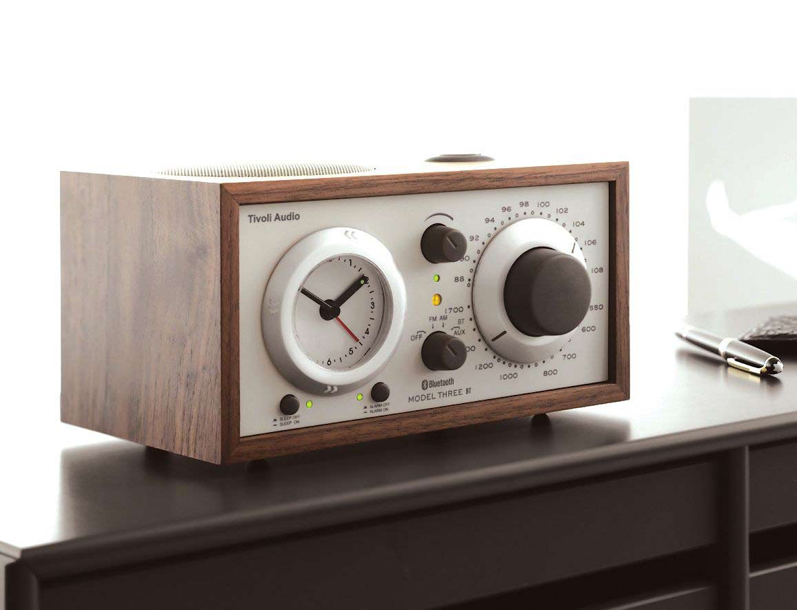 Model Three BT Clock Radio with Bluetooth