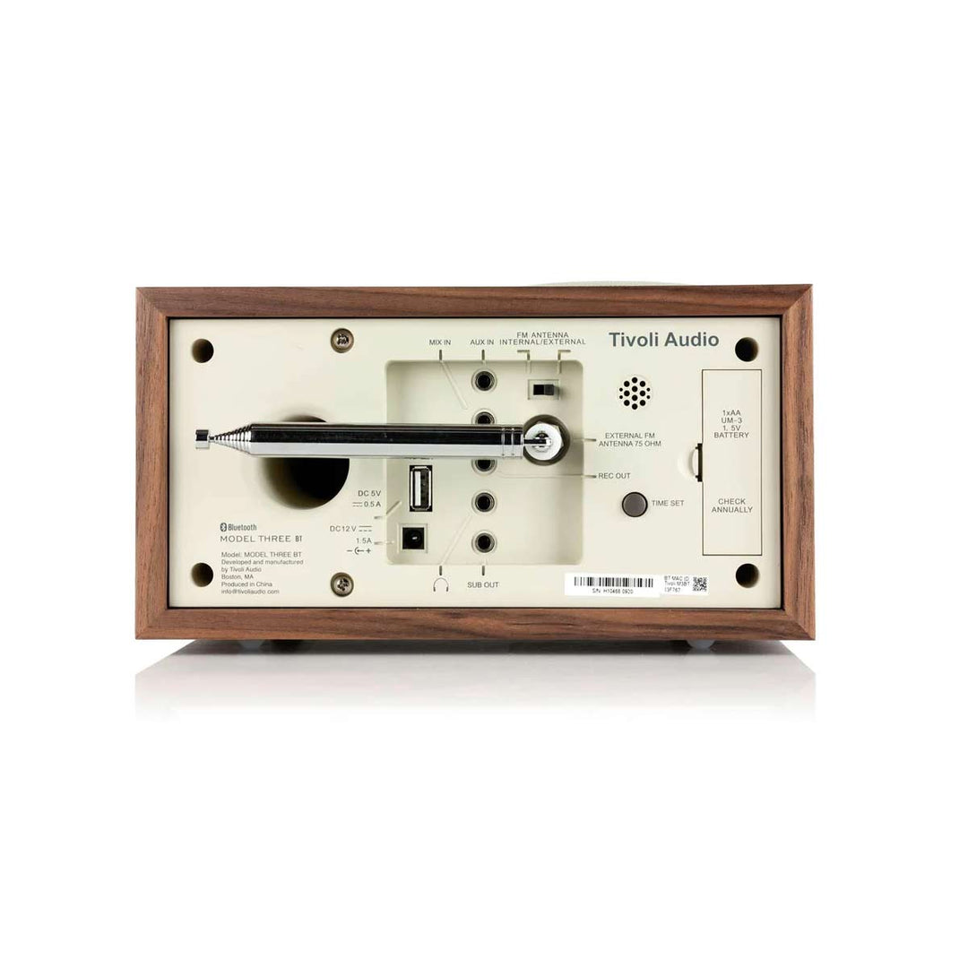 Model Three BT Clock Radio with Bluetooth