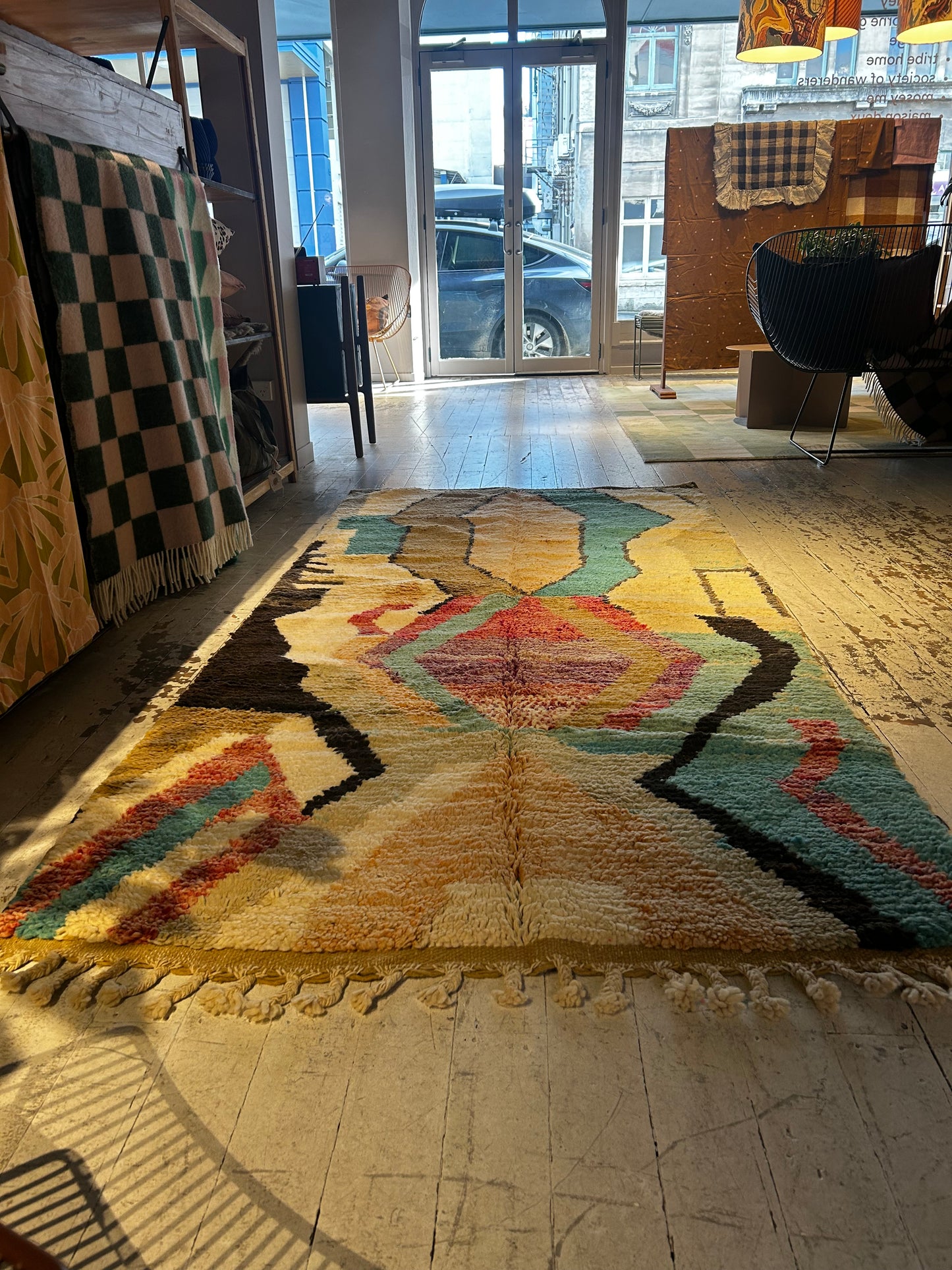 Vintage Kilim Berber Rug