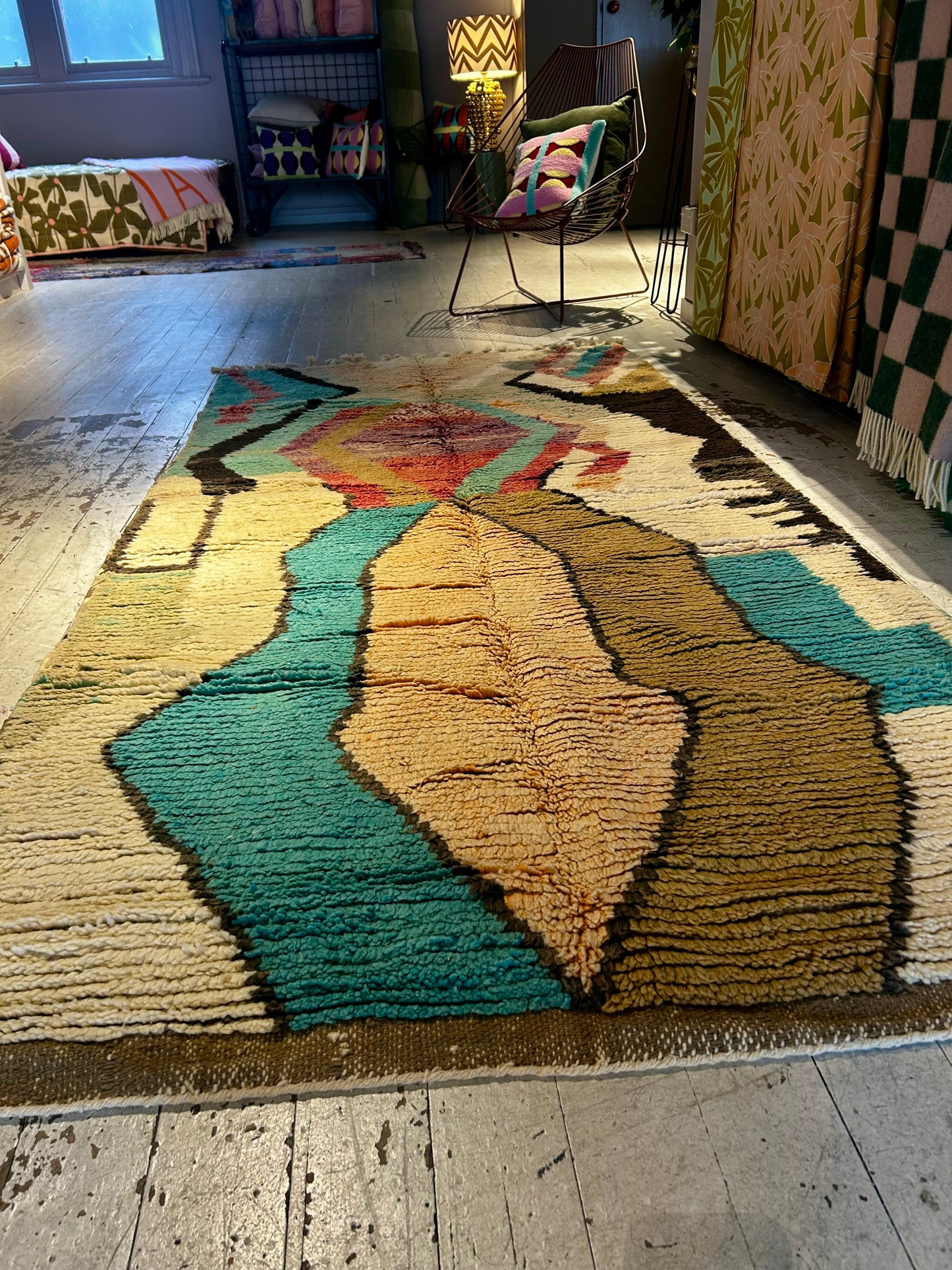Vintage Kilim Berber Rug