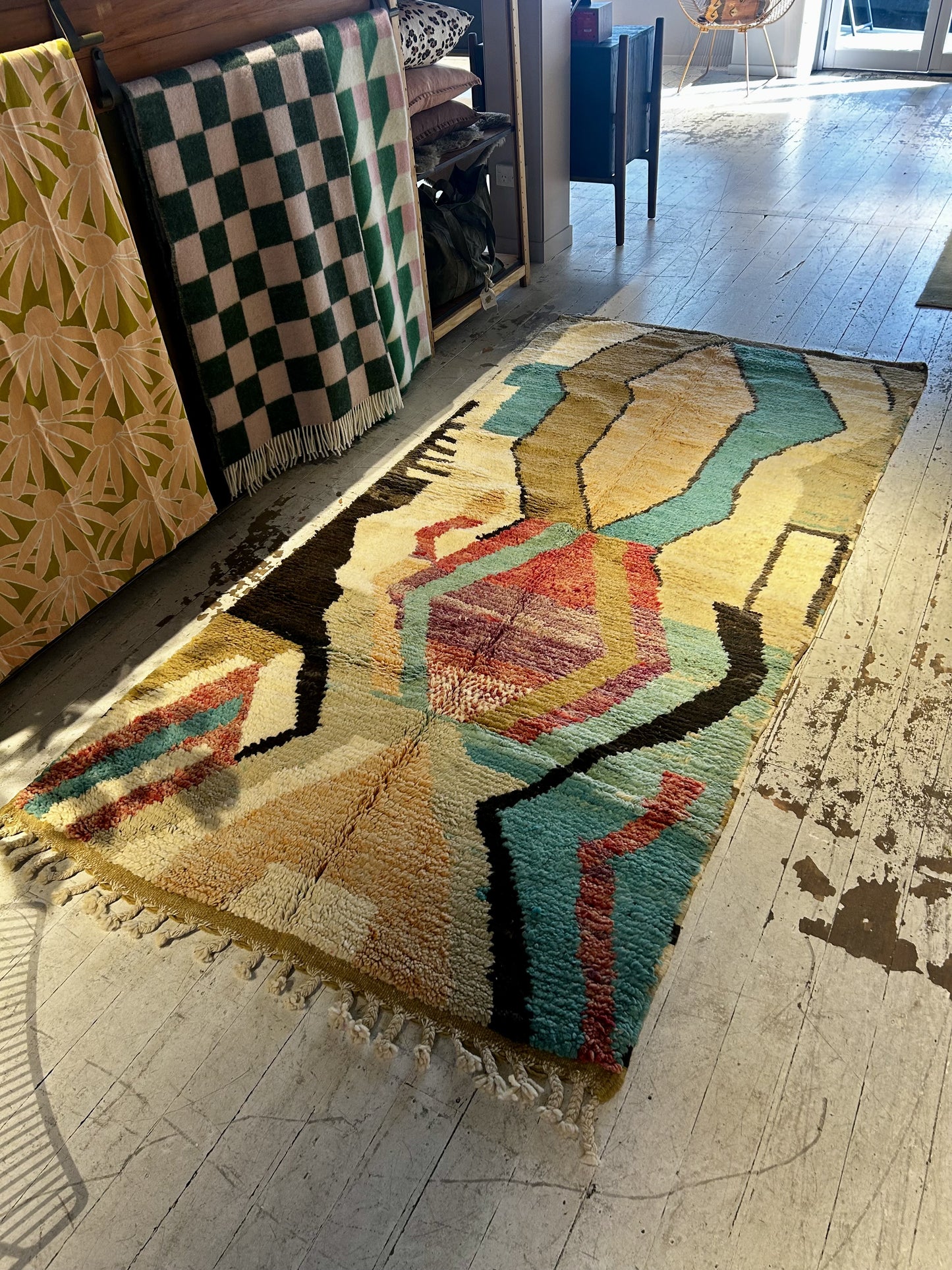 Vintage Kilim Berber Rug