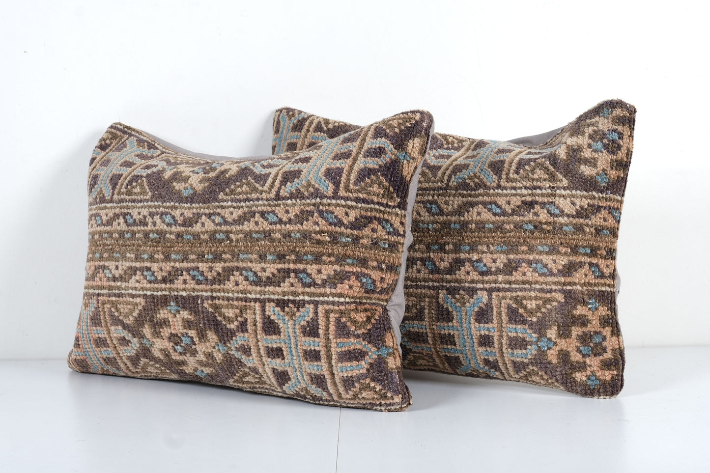 Vintage Kilim Wool Cushion - Warm Earth