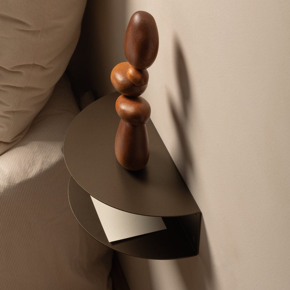 FOLD Bedside Table 300 - Bronze