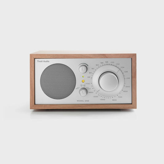 Model One AM/FM Table Radio - Cherry/Silver